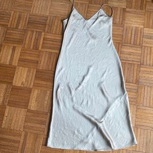 Wilfred Aritzia Only slip satin dress